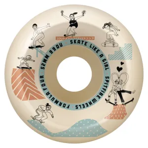 Spitfire Skate Like a Girl Natural 52mm