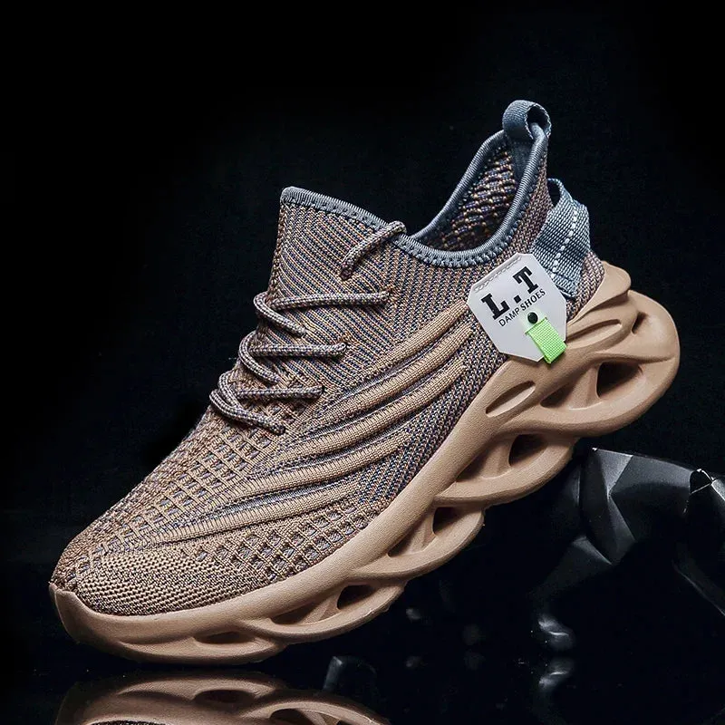 Sports Running Jogging Shoes – Casual Sneakers for Women, Outdoor Breathable Mesh, Light Shock-Absorption, Tennis Shoes