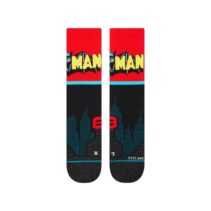 Stance Athlete Batman Comic Mid Socks