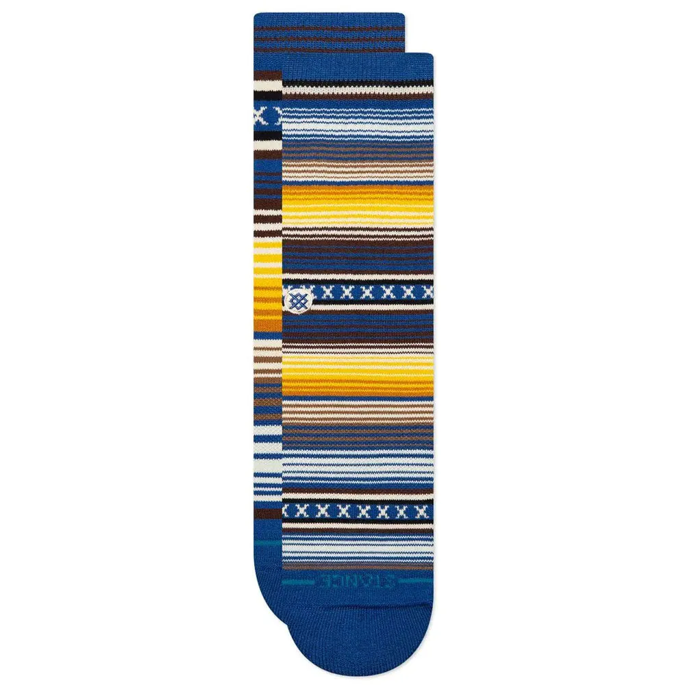 Stance Curren 3 Pack Socks - Blue
