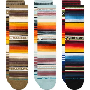 Stance Curren 3 Pack Socks - Multi