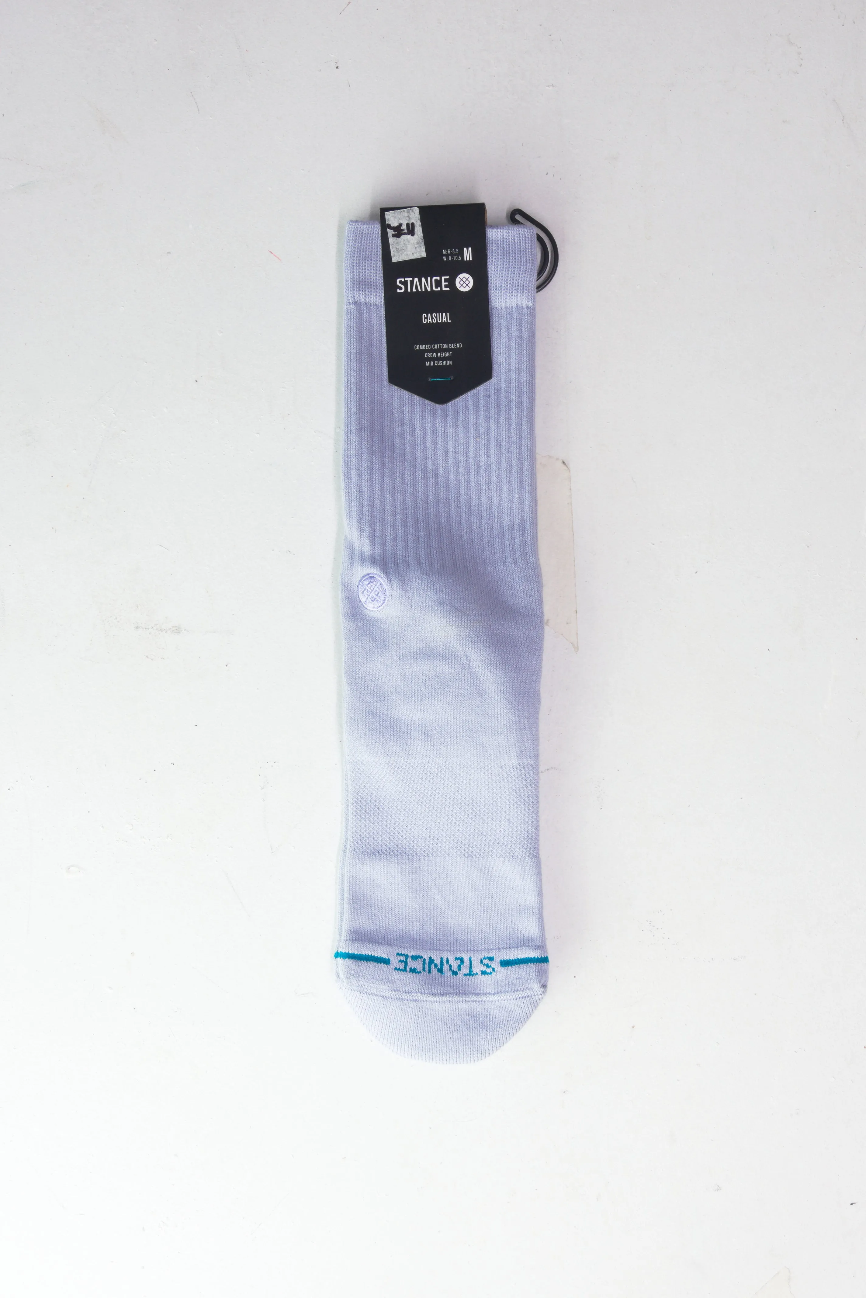 Stance Socks - Icon Logo Classics Medium Cushion Lilac Ice - Casual Socks