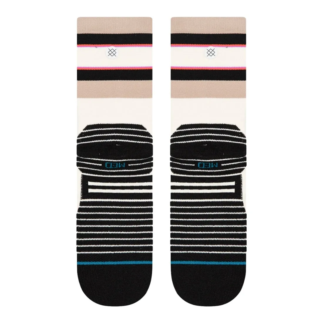 Stance Womens Subversion Mid Crew Socks - Canvas
