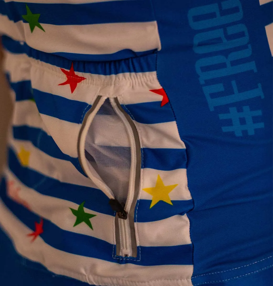 Stars and Stripes all-lycra jersey