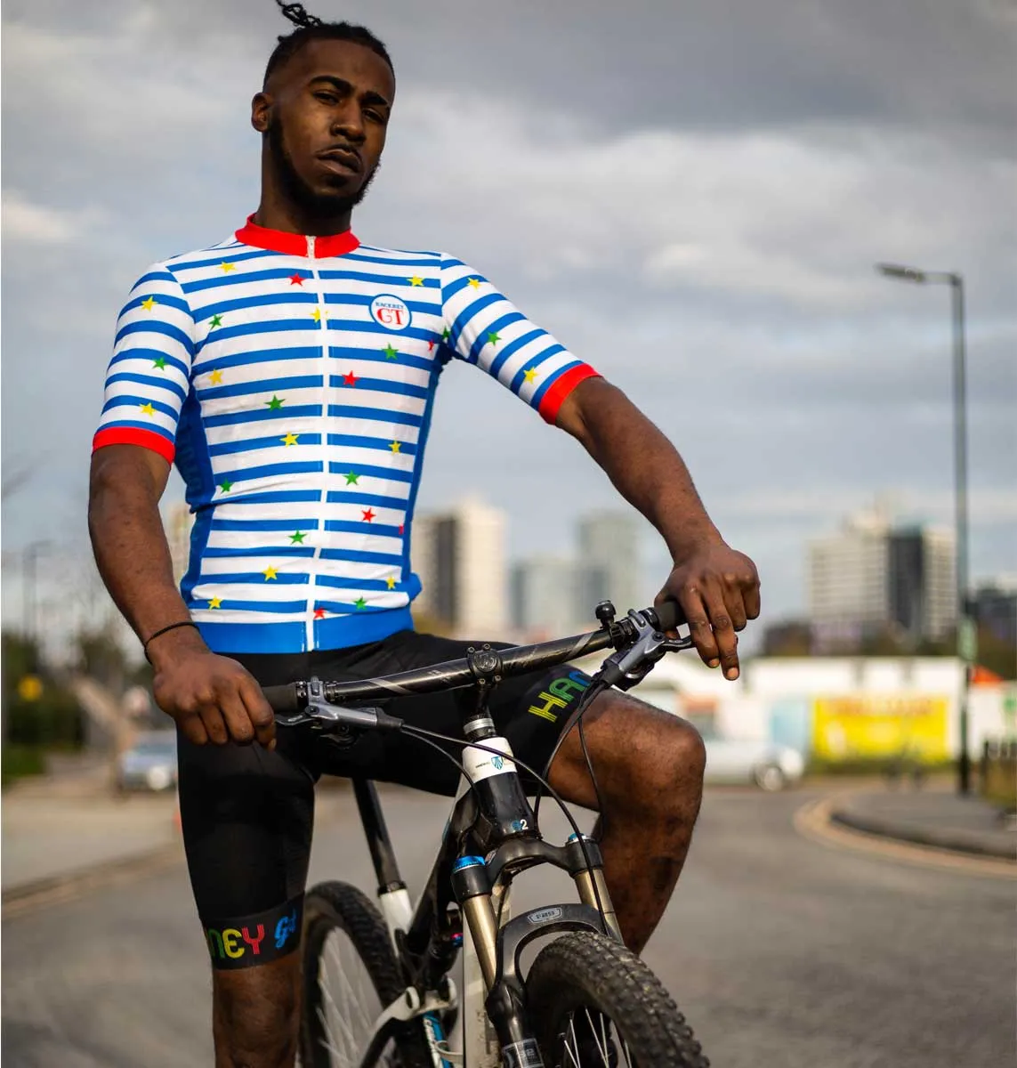 Stars and Stripes all-lycra jersey