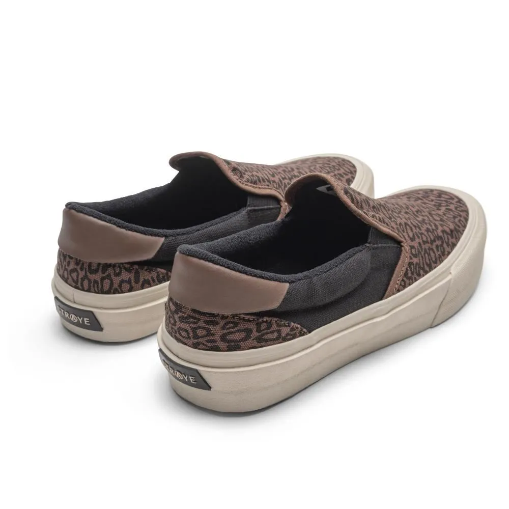 Straye Footwear Ventura - Cheetah Chocolate