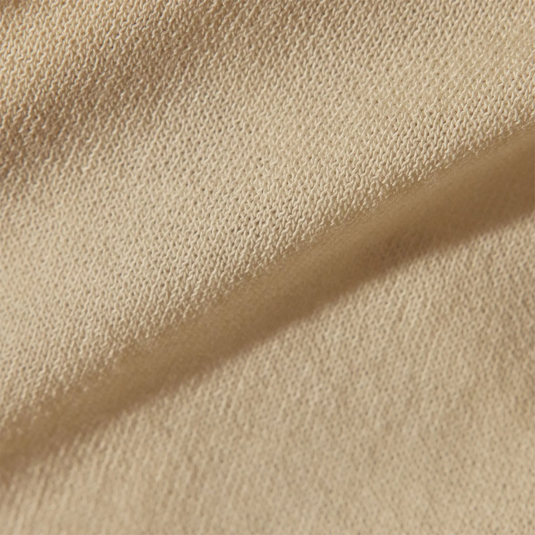 Stretch Cotton Cardigan - Ivory