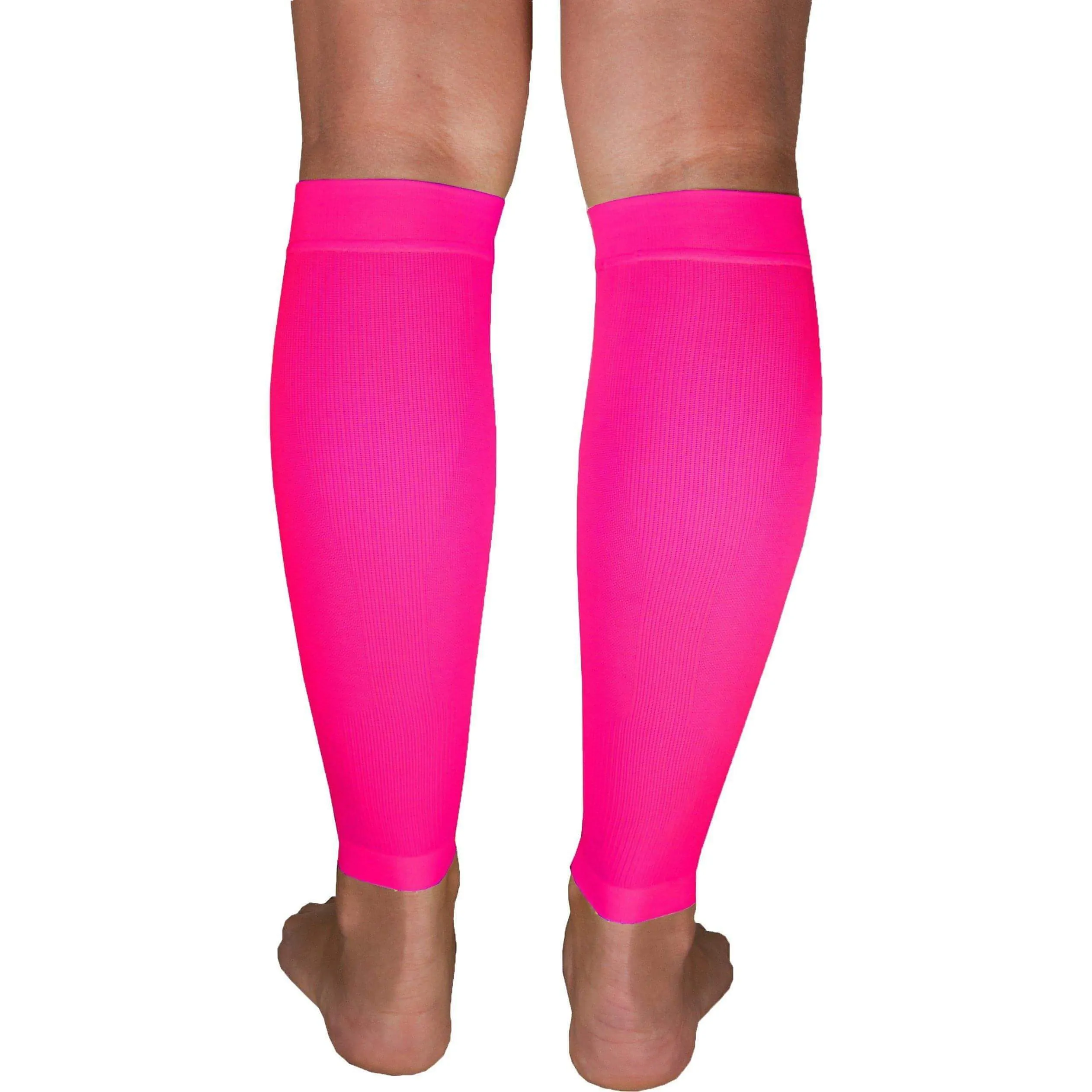 Sub Sports Seamless Dual Compression Calf Sleeves - Pink