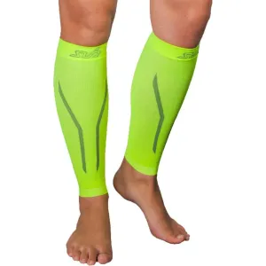 Sub Sports Seamless Dual Compression Calf Sleeves - Yellow
