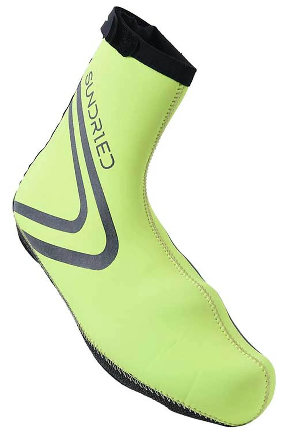 Sundried HD3 Heavy Duty Cycle Shoe Covers Neon Yellow Overshoes