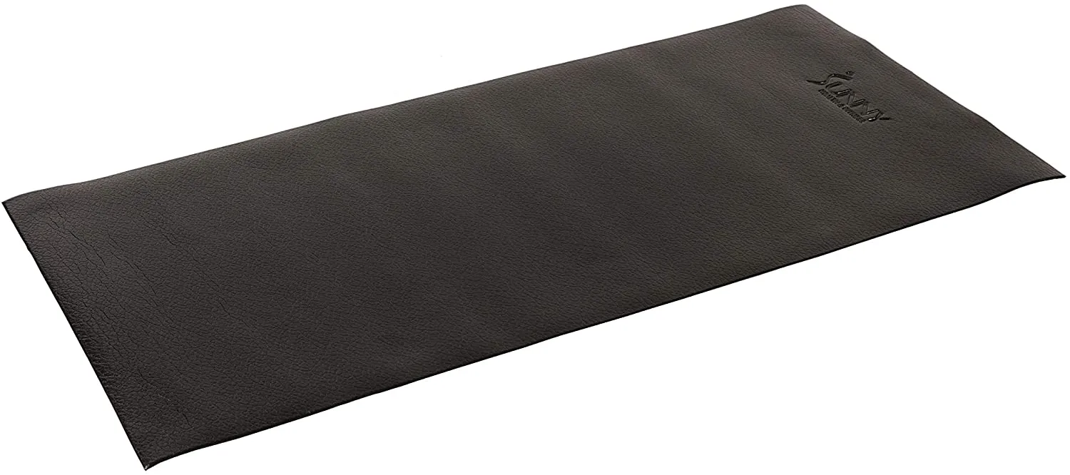 Sunny Health & Fitness Exercise Equipment Mat - Treadmill Mat, Exercise Bike Mat, Fitness Mat, Elliptical Mat, Jump Rope Mat, Gym Mat Use on Hardwood Floors and Carpet Protection