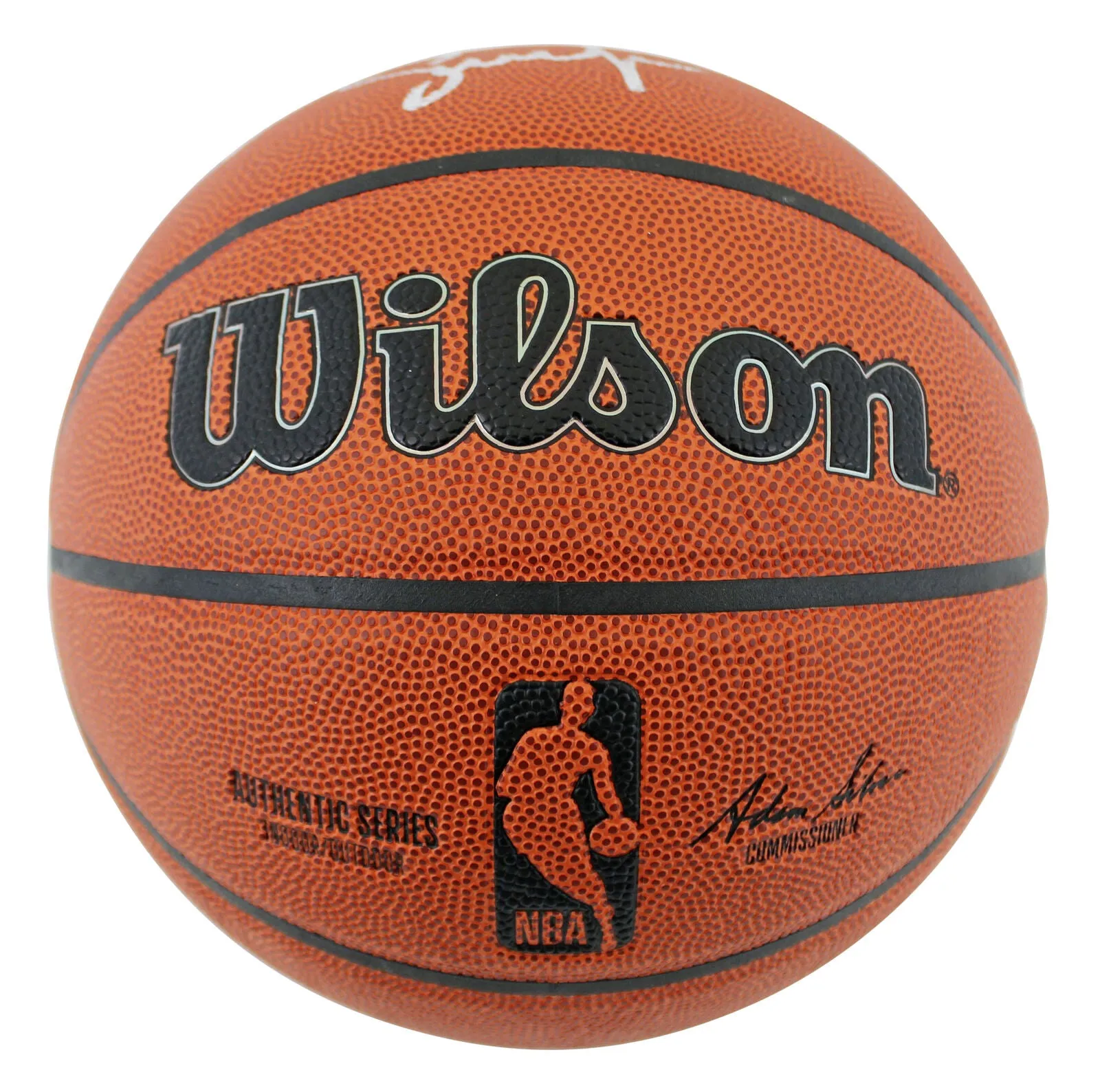 Suns Steve Nash Authentic Signed Wilson Basketball Autographed BAS Witnessed