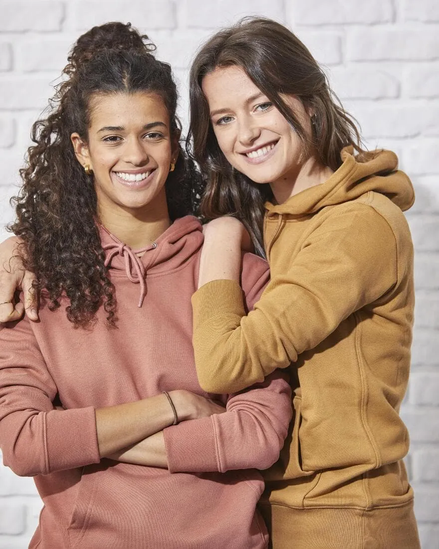 Sweat à capuche long fitness femme