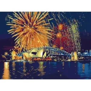 Sydney New Year's Eve – Canvastly DIY Paint By Numbers