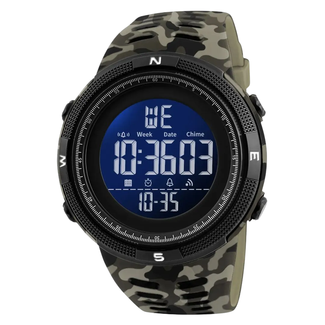 Tactical Camouflage Watch
Built for the Bold. Designed for the Prepared.