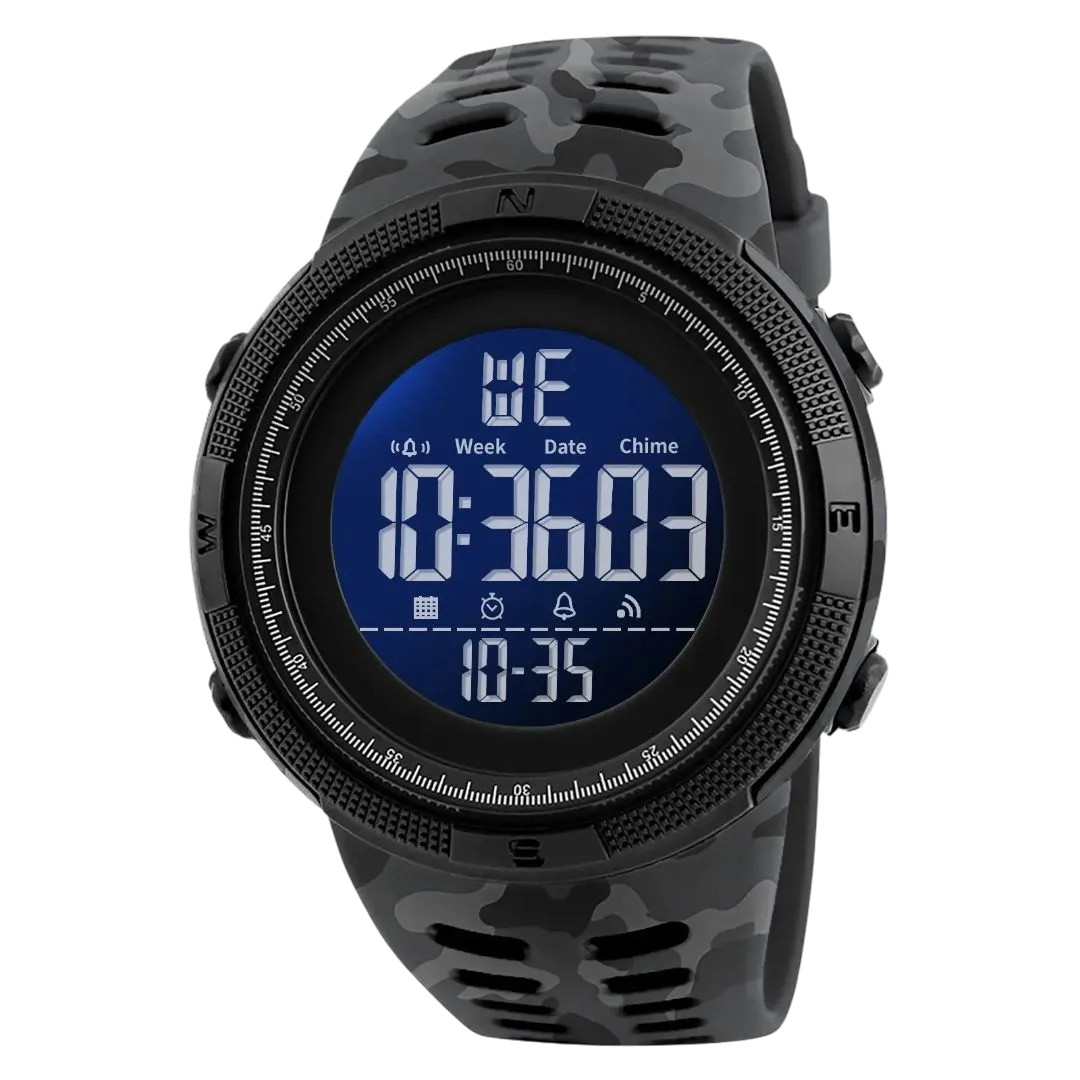 Tactical Camouflage Watch
Built for the Bold. Designed for the Prepared.