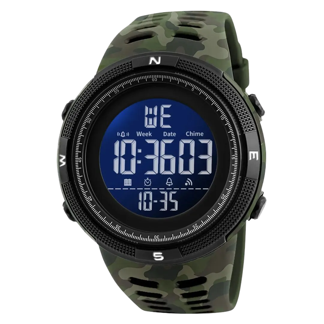 Tactical Camouflage Watch
Built for the Bold. Designed for the Prepared.