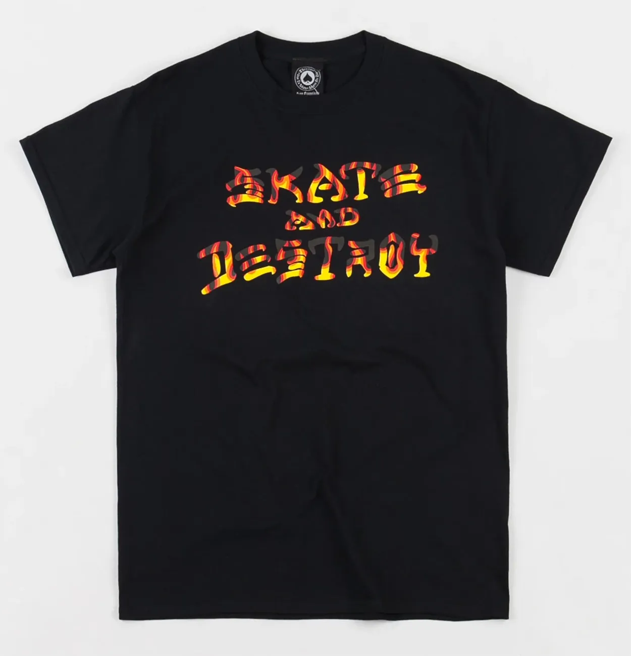 Thrasher Skate And Destroy BBQ T-Shirt - Black
