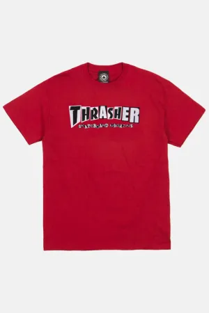 THRASHER x Baker tee - Red