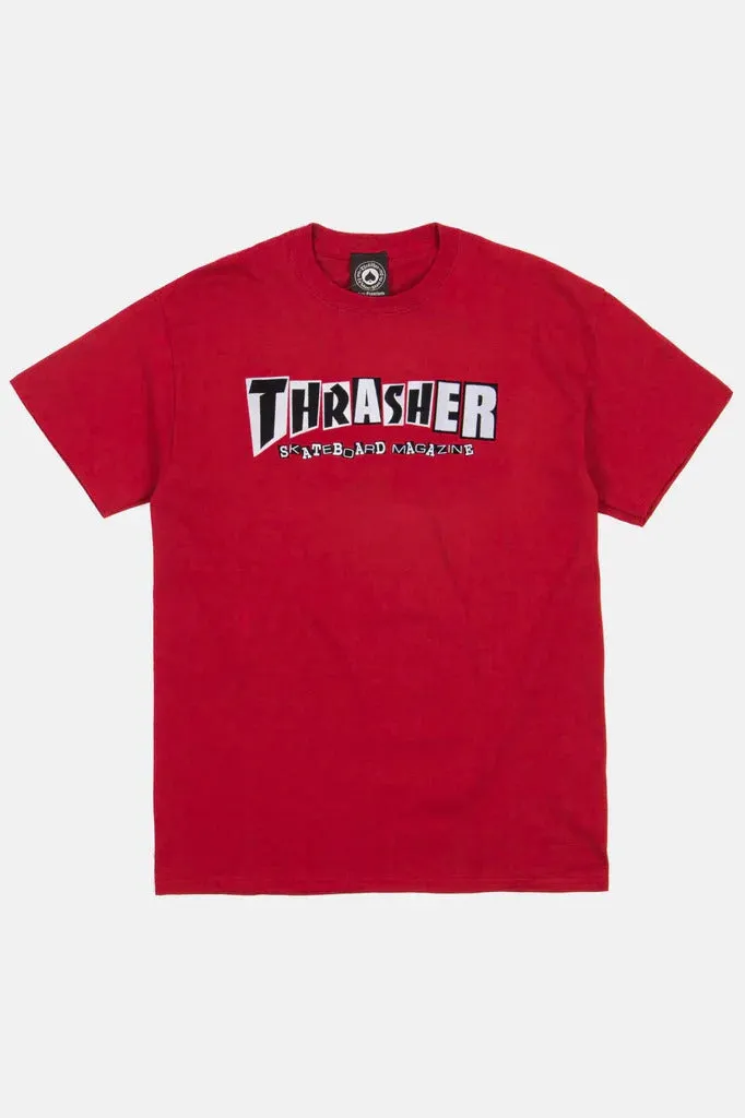 THRASHER x Baker tee - Red
