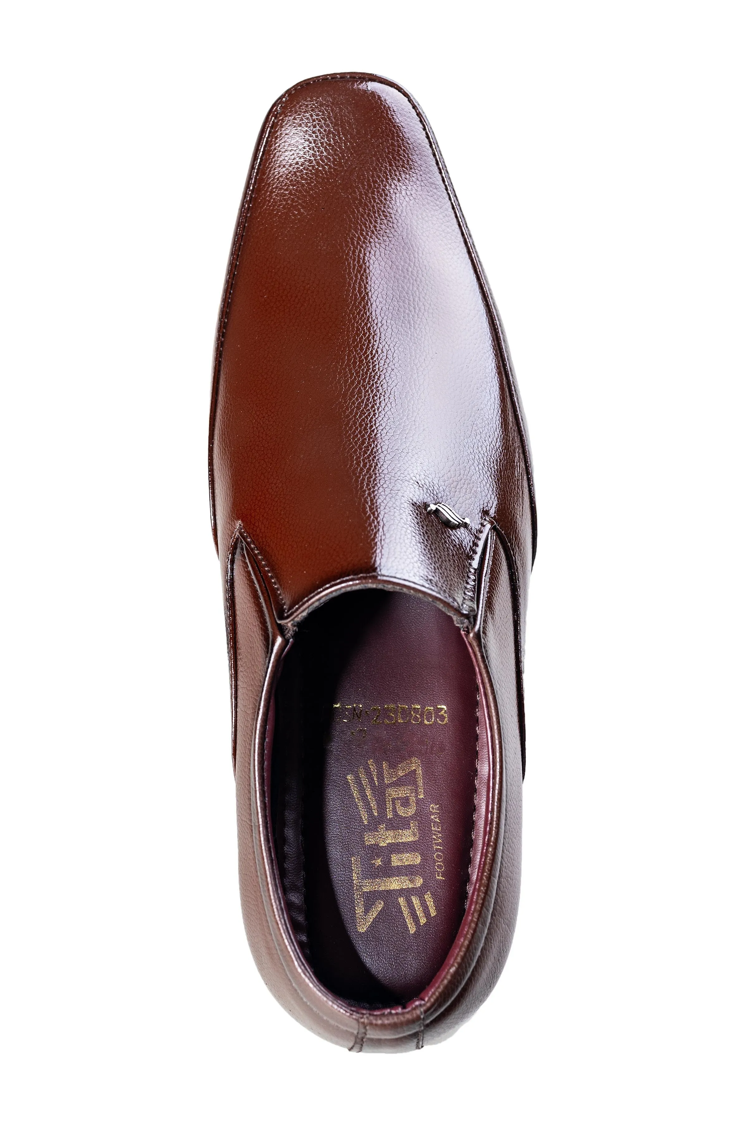 Titas Gents Brown Shoe