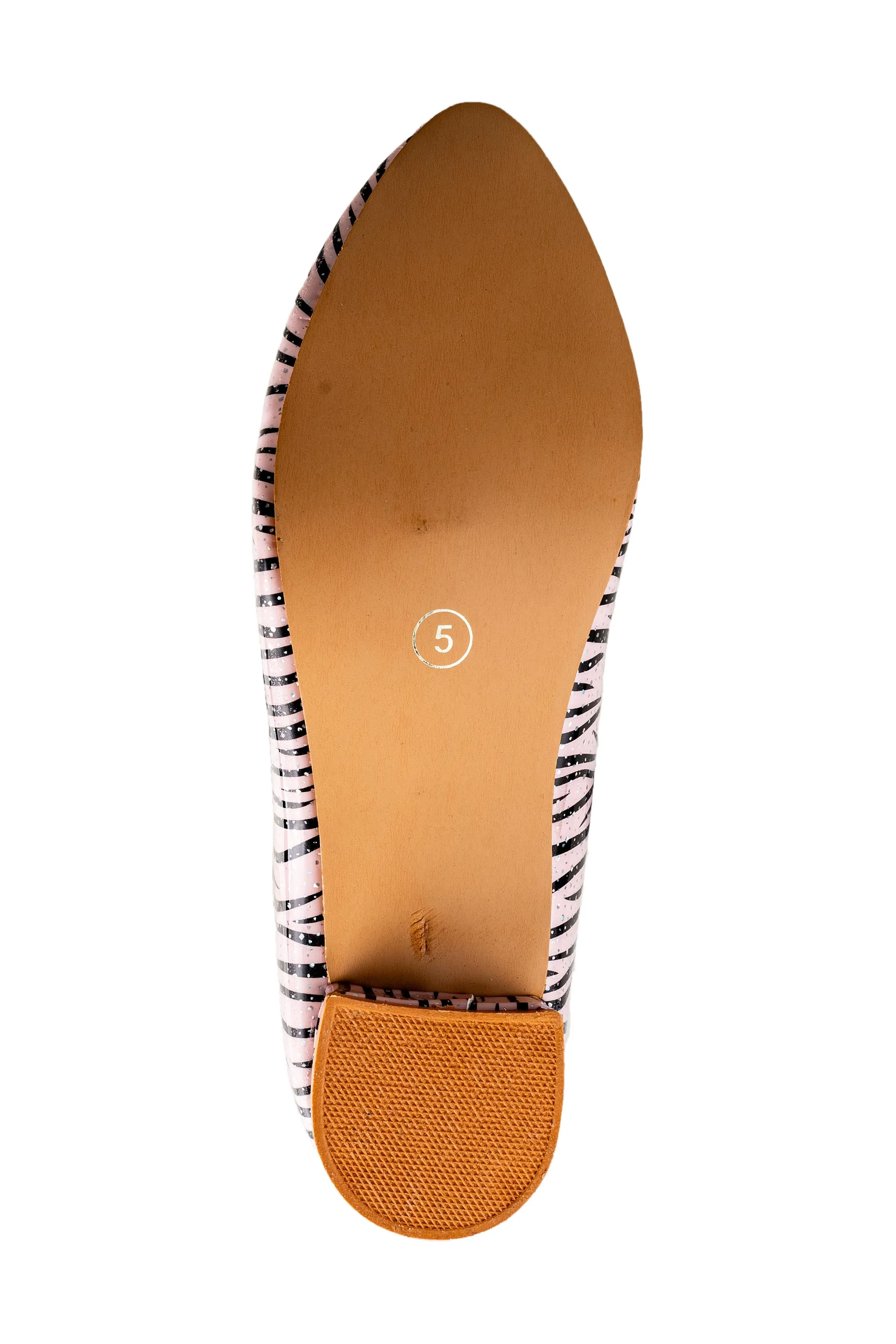Titas Girls Peach / Black Shoe