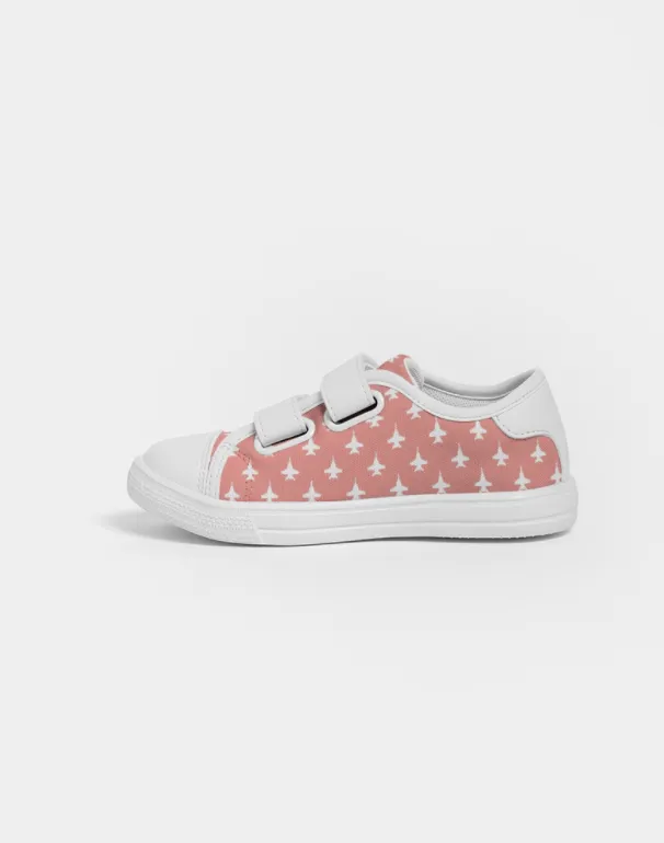 Toddler/ Kids ANY Aircraft 'Velcro Strap' Canvas Shoes (5 Colors)