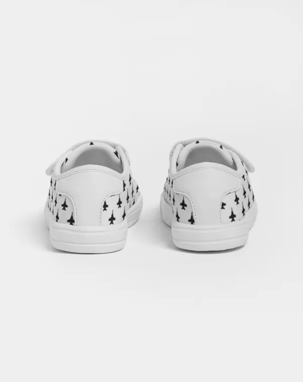 Toddler/ Kids ANY Aircraft 'Velcro Strap' Canvas Shoes (5 Colors)