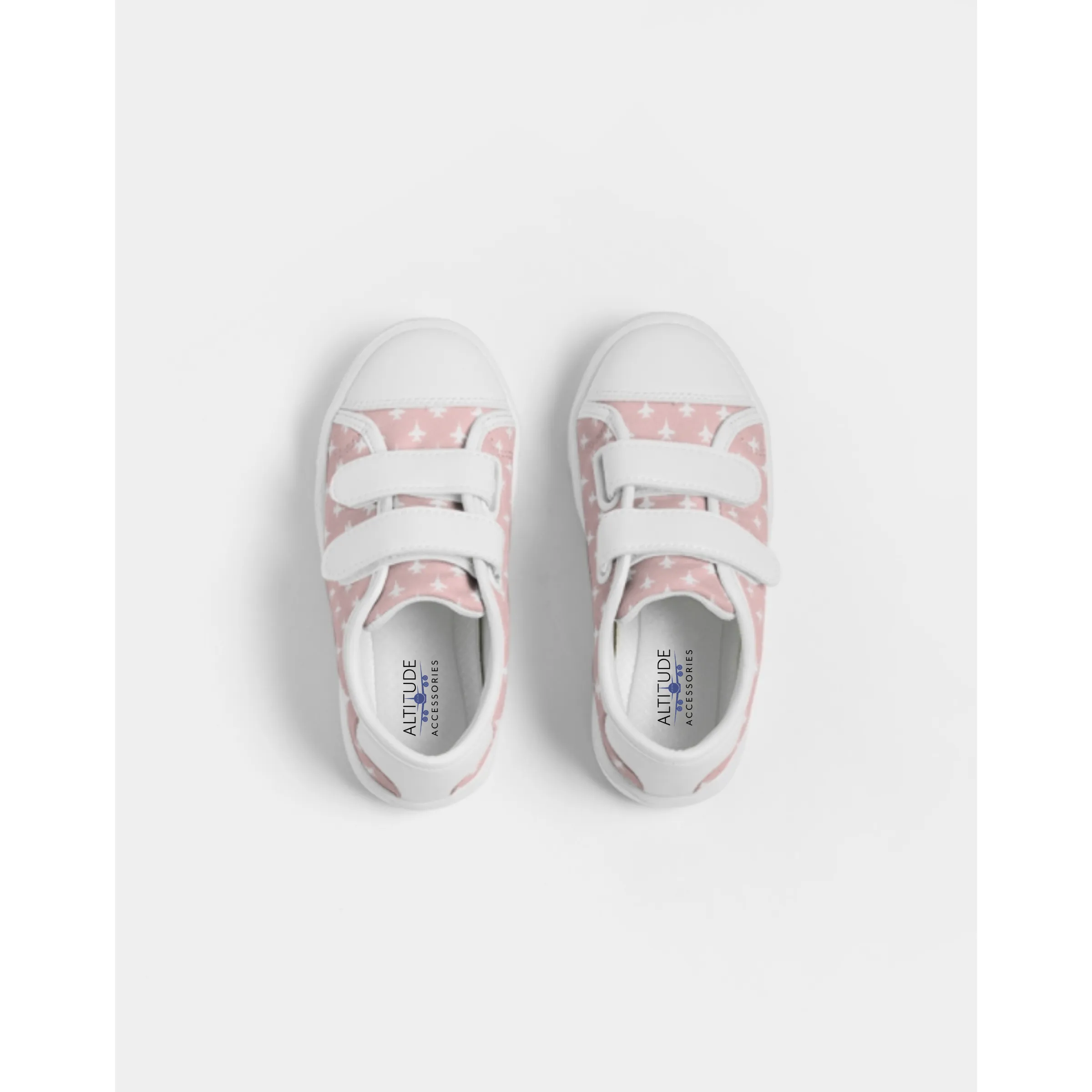 Toddler/ Kids ANY Aircraft 'Velcro Strap' Canvas Shoes (5 Colors)