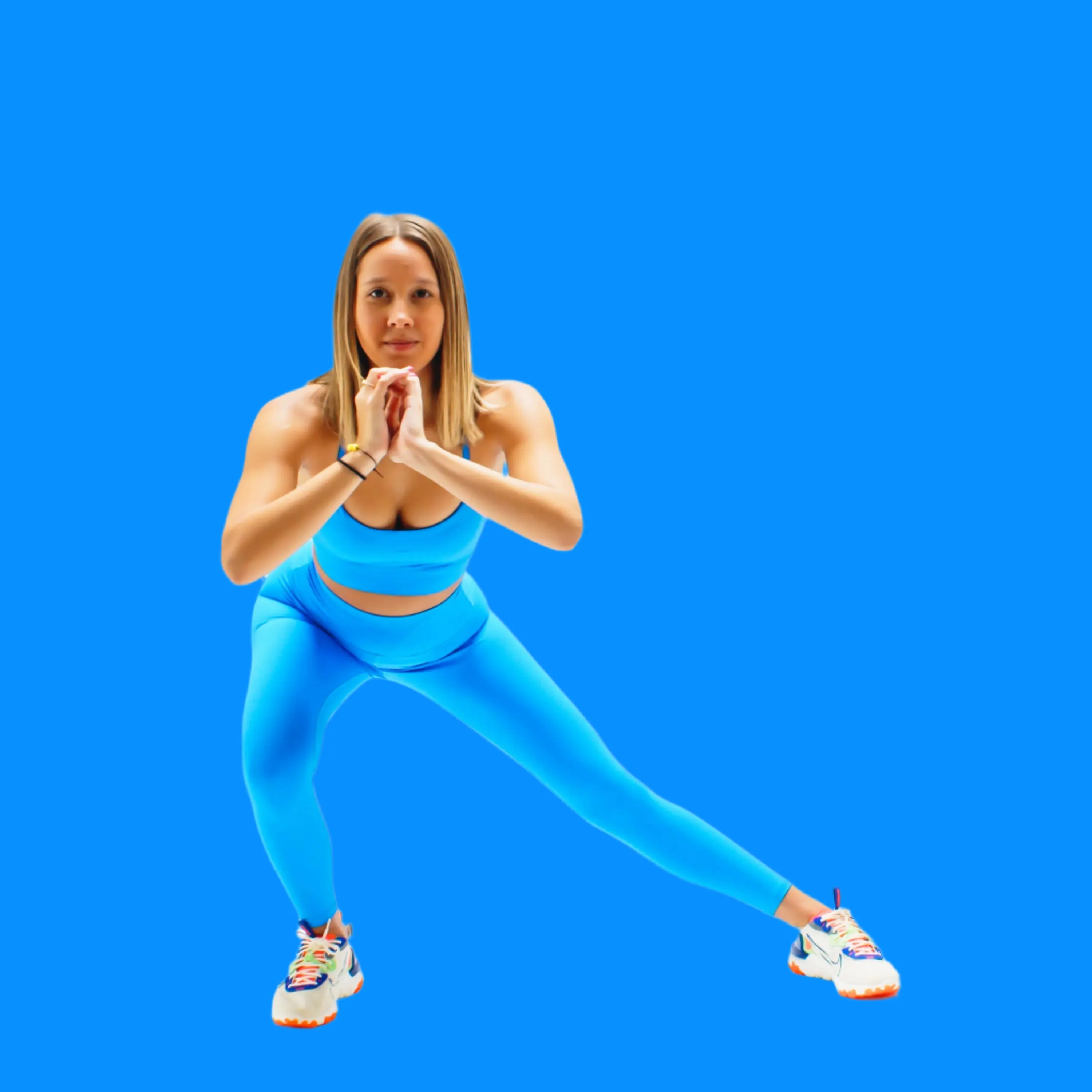 Total War Tactical Bra - Electric Blue