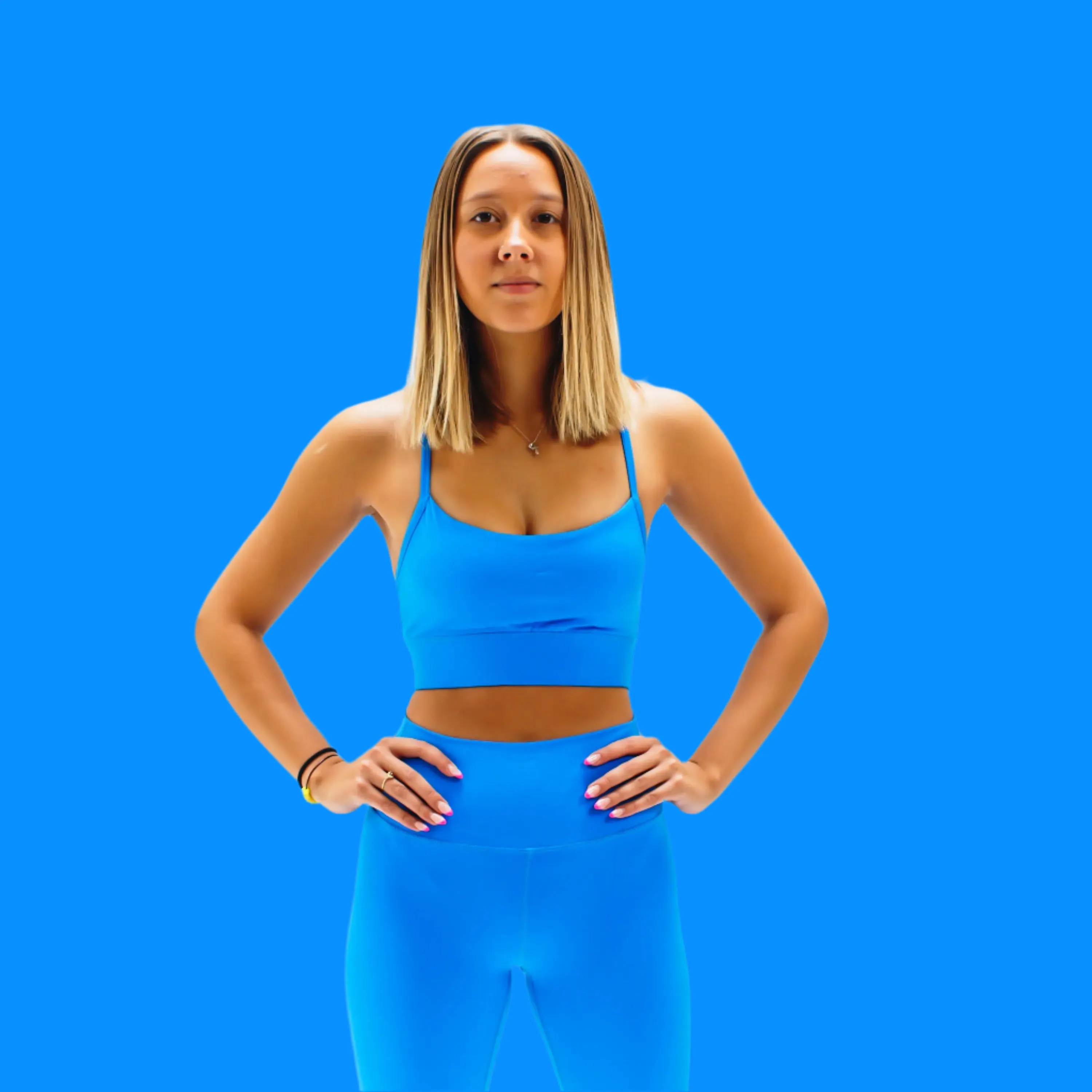Total War Tactical Bra - Electric Blue