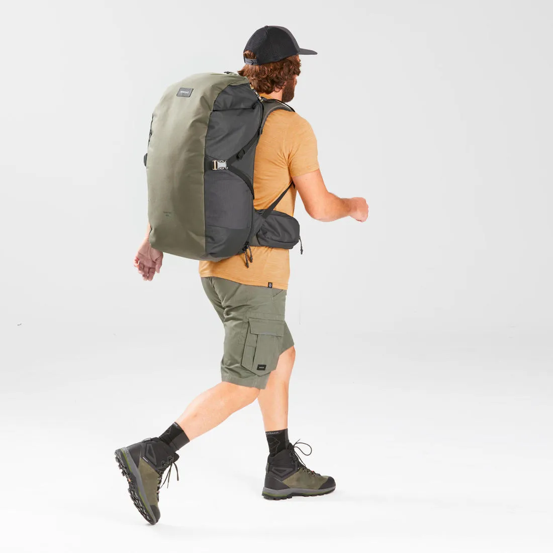 Trekking and travel backpack 60 L - TRAVEL 100
