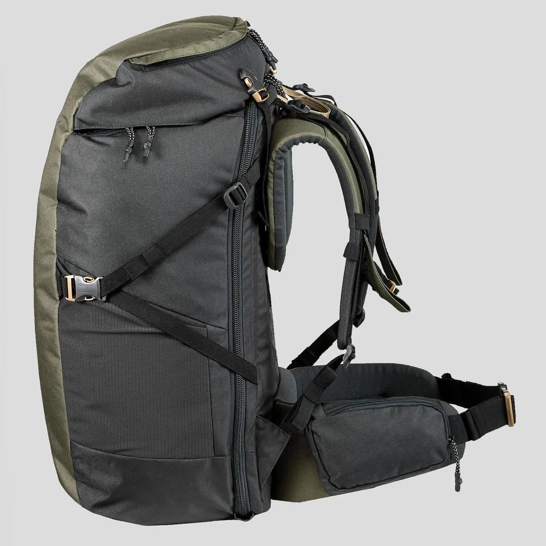 Trekking and travel backpack 60 L - TRAVEL 100