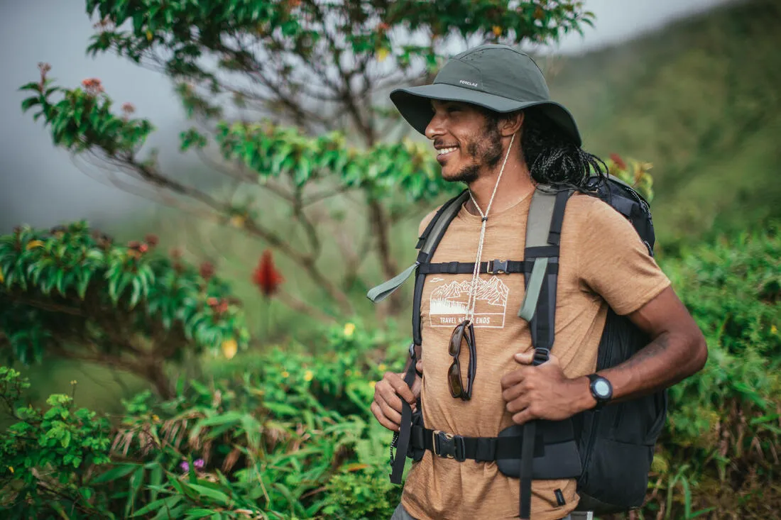 Trekking and travel backpack 60 L - TRAVEL 100