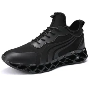 Trendy Design Black Blade Sneaker Shoes