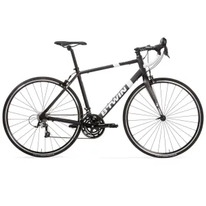 Triban 500 Cyclotourism Road Bike - Black/White