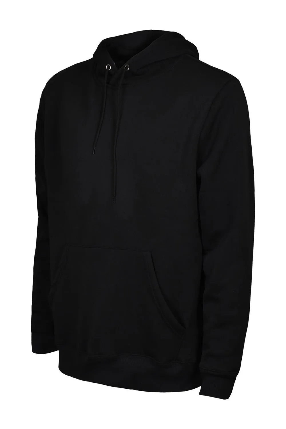 True Face Plain Polycotton Pullover Hoodie