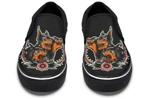 Undead Pharaoh's Cerberus Slip On Shoes