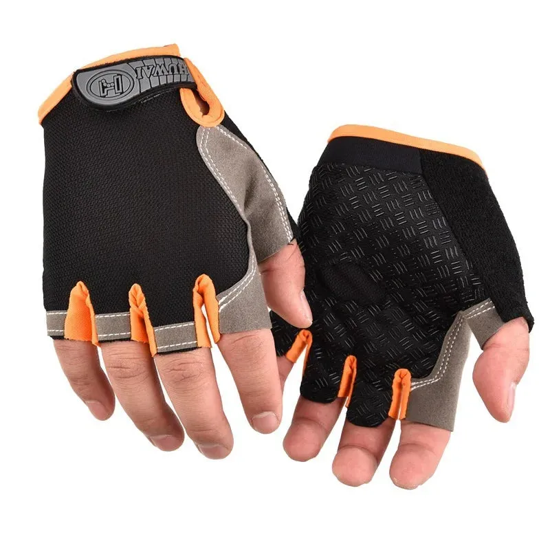 Unisex Fitness Training Gloves – Fingerless