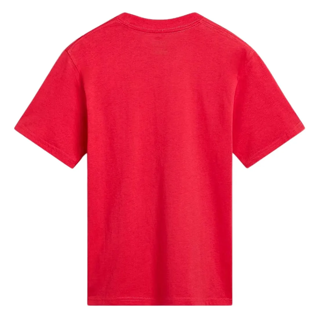 Vans Boys Left Chest Logo Kids T-Shirt - Red