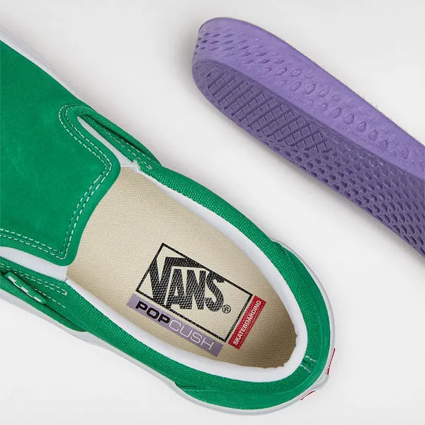 Vans Skate Slip-On Green/ White