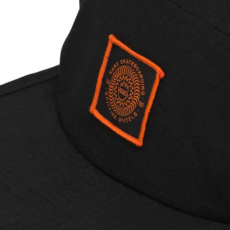 Vans x spitfire Wheels Camper Cap Black