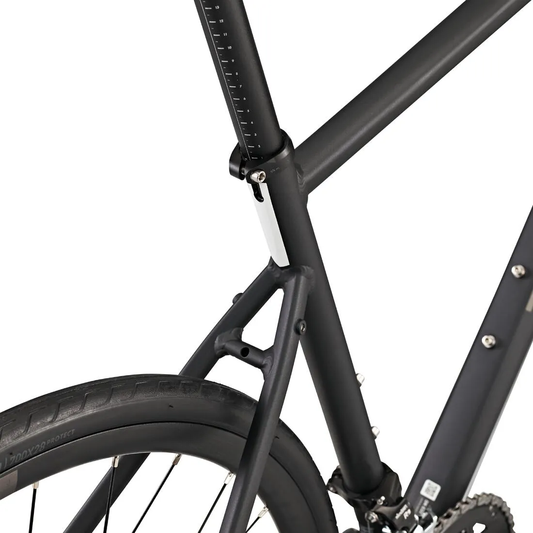 VELO ROUTE CYCLOTOURISTE RC500 MICROSHIFT 9V GRIS
