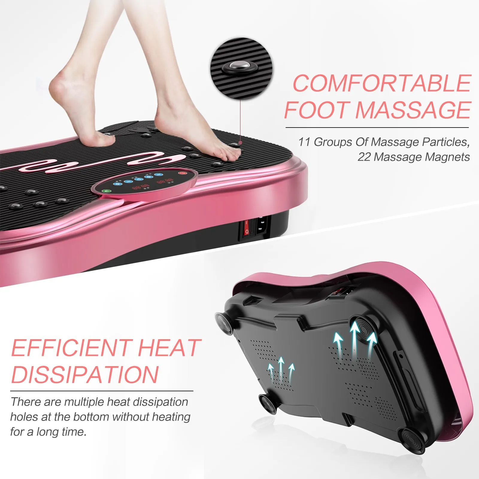 Vibration Plate Exercise Machine Whole Body Workout Vibration