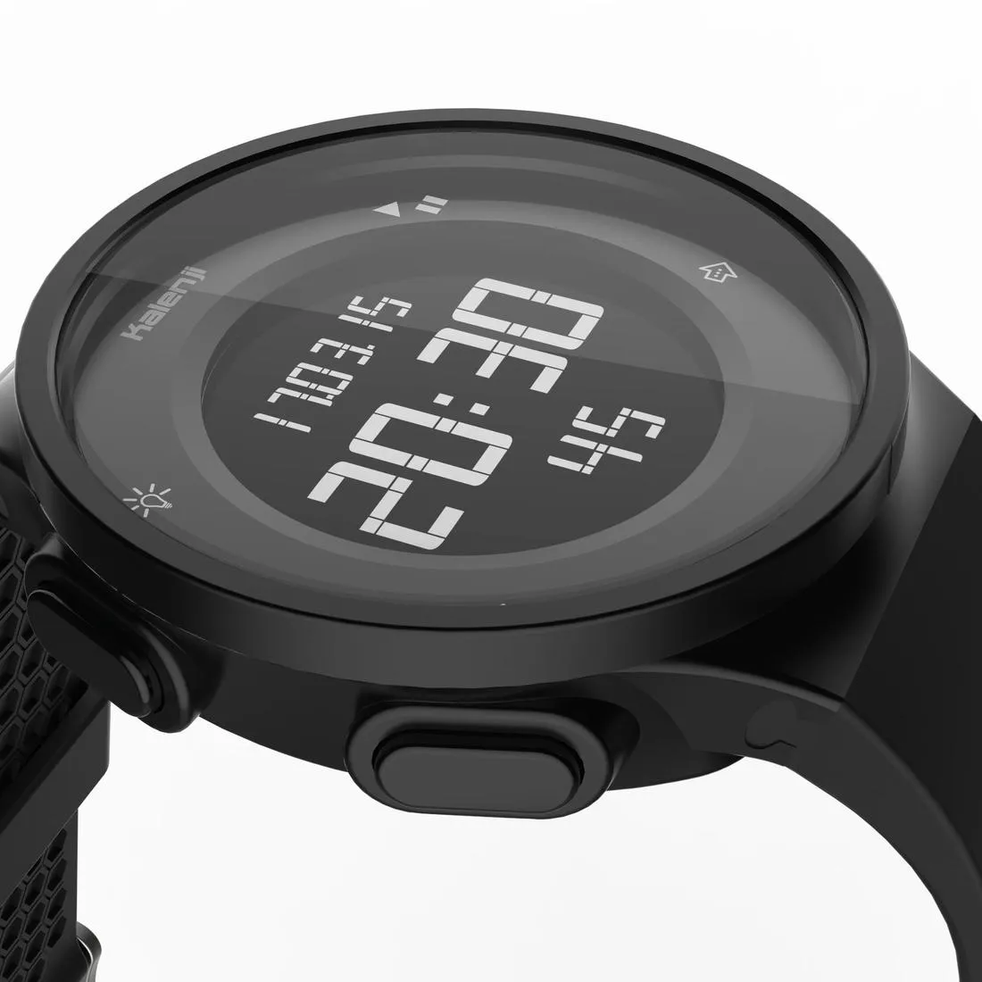 W500 M men's running stopwatch reverse screen