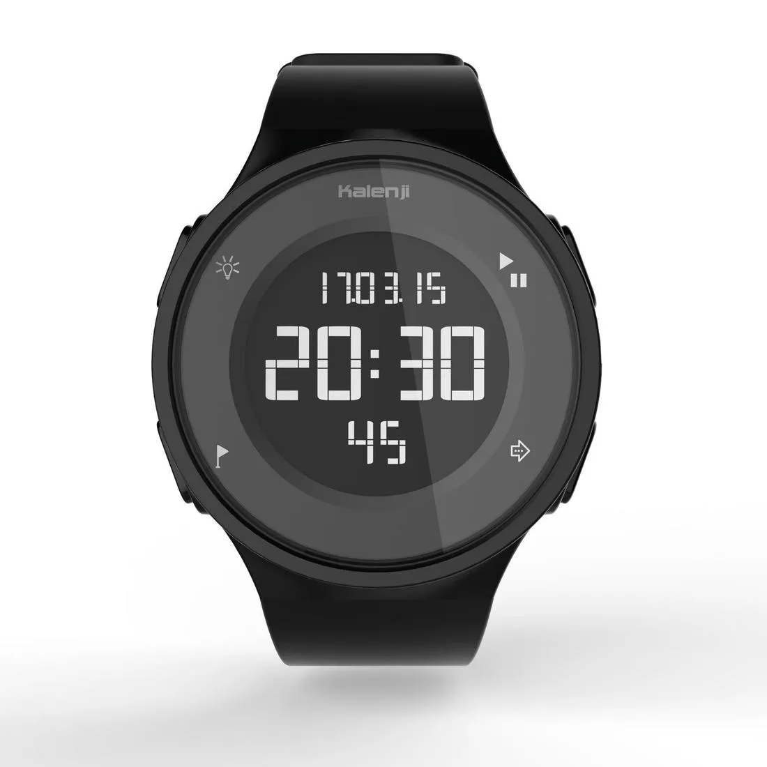 W500 M men's running stopwatch reverse screen