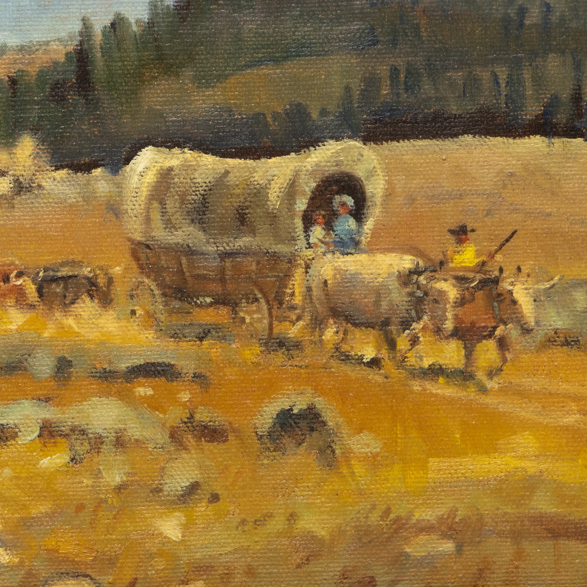 Wagon Train by Sheryl Bodily