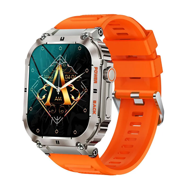 Waterproof Tactical Fitness Bluetooth Smartwatch