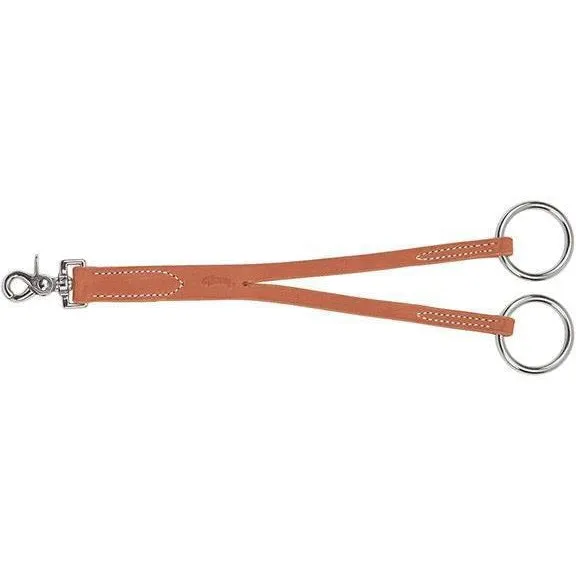 Weaver Leather Leather Training Fork, Breast Collar Attachment, 1" x 12"