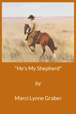 Western Art Giclée Print "He's My Shepherd"